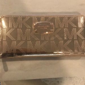 Rose gold Michael Kors Wallet